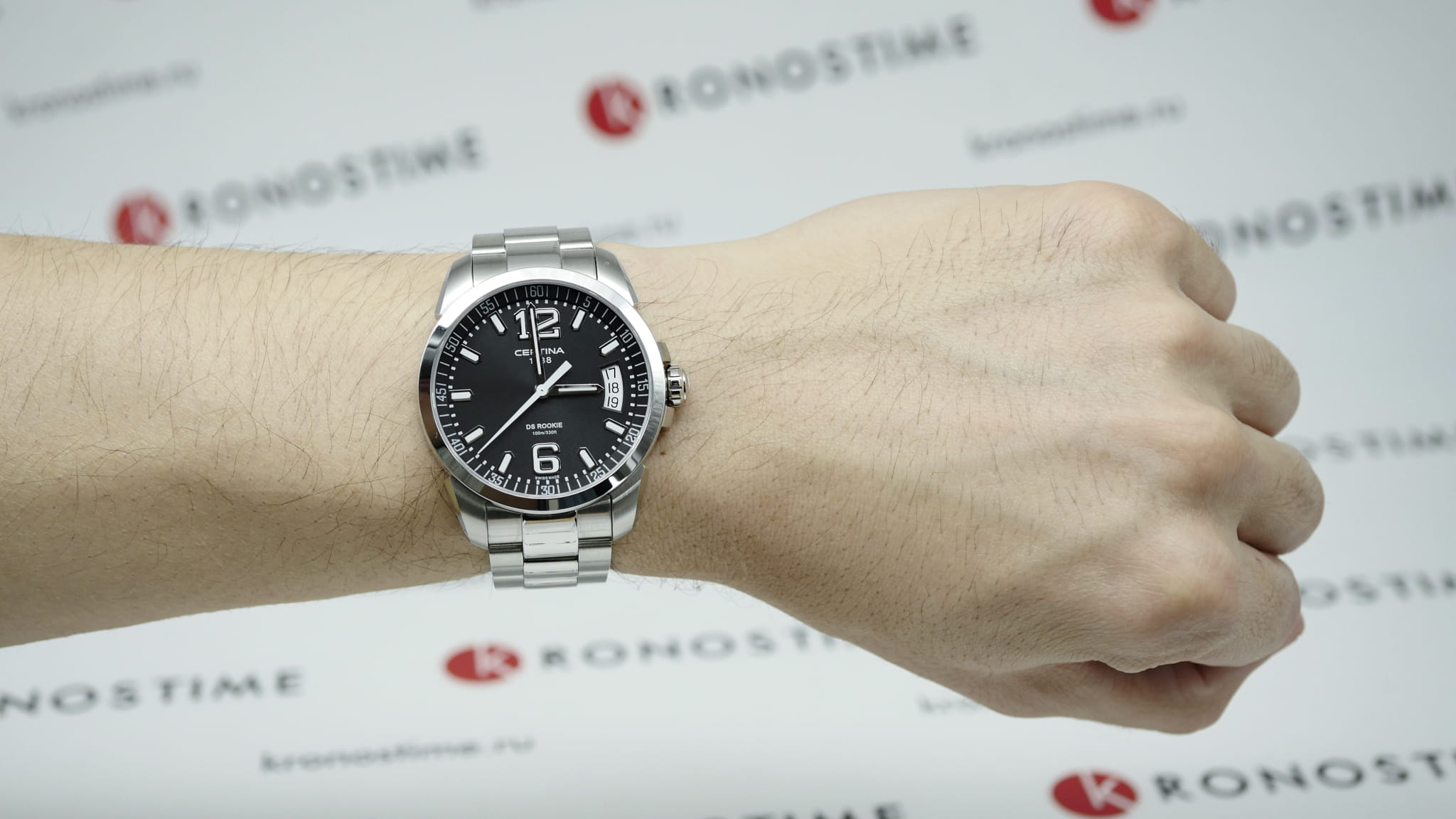 Certina Certina DS Rookie C016.410.11.057.00 , наручные мужские часы фото под углом